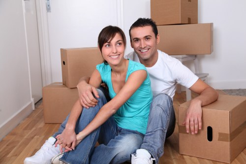 Flexible Limehouse storage used for urban organization
